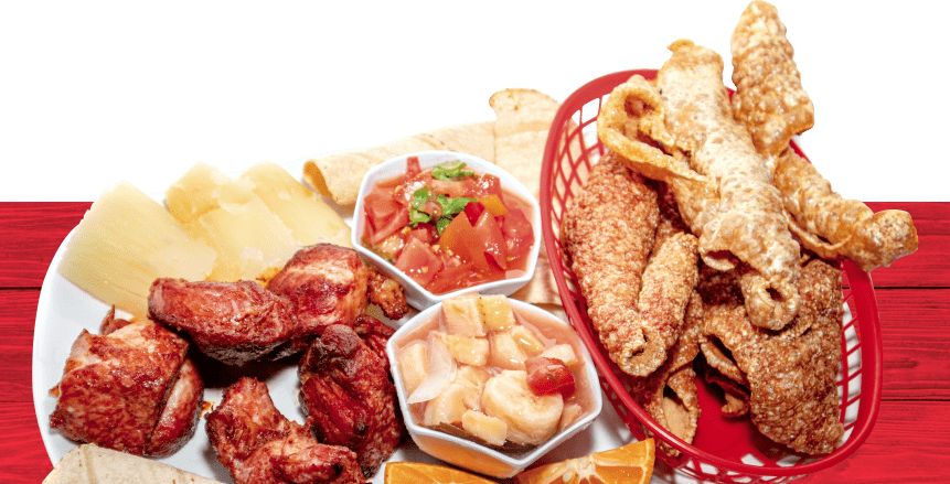 Canasta mixta Chicharrones