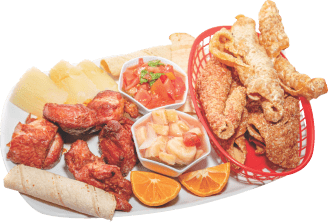 Canasta de Chicharrones Mixta